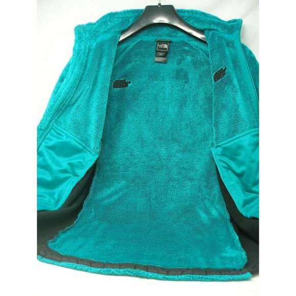 THE NORTH FACE: Teal & Black Full Zip up Fleece Women's size S/P! - Picture 4 of 6